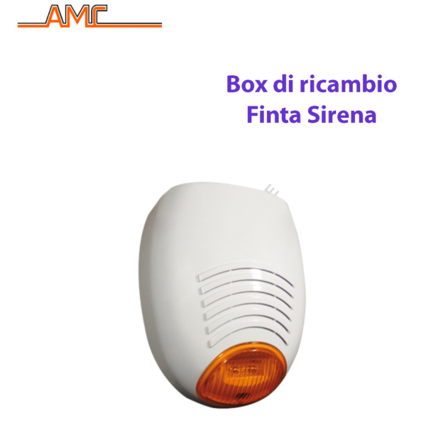 AMC SR136B Sirena Antifurto Box di Ricambio