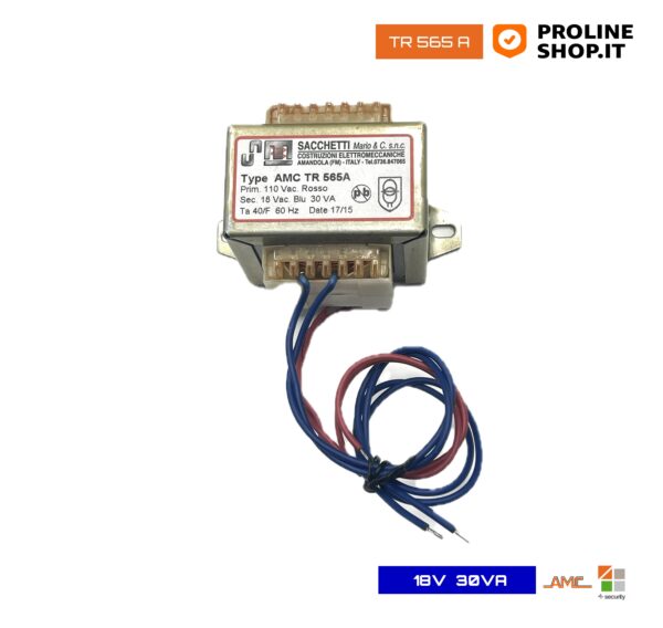 AMC TR565A Trasformatore 30VA per Centrali C16 e Serie X